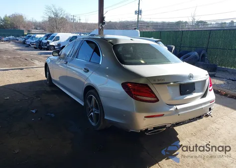 2017 Mercedes-Benz E 300 4Matic из США, поврежденный, VIN WDDZF4KB3HA177441